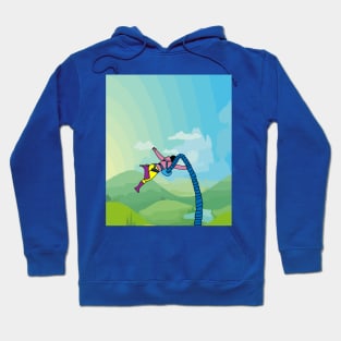 Bungee Jumping Jump To Freedom Hoodie